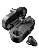 Wireless Earbuds Bluetooth 5.0 Ture Wireless Bluetooth Earbuds Built-in Mic Wireless Headphones (Binaural Call, Auto Pairing, Total 20 Hours Playtime, Touch Control, Stereo Hi-Fi Sound) (Black)
