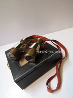 4" Antique Brass Binocular