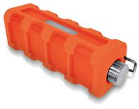 Pyle PWPBT15OR Jam Tunes Box Rugged and Splash-Proof Bluetooth Speaker and Hands Free Speaker-Phone with Aux in (Orange)