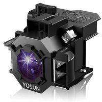 YOSUN V13H010L42 Projector Bulb for Epson ELPLP42 PowerLite Home Cinema 83+ 83C 410W 400W 822P 822+ EB-400WE EMP-400WE 410W 822H 83H EX90 emp-280 Replacement Projector Lamp Bulb