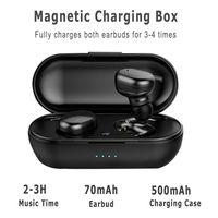 TUOXIE Fashion Mini Wireless Bluetooth Stereo in-Ear Earphone Bluetooth Headset Headphones
