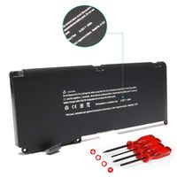 New A1342 A1331 Laptop Battery for Apple MacBook Unibody 13 inch (Only for MacBook Late 2009 Mid 2010) fits 661-5391 020-6582-A MC516/A MC207/A and MacBook Air MC233LL/A MC234LL/A -[60Wh 10.95V]