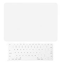 TOP CASE MacBook Pro 13 inch Case 2019 2018 2017 2016 Release Model: A1708 Without Touch Bar, 2 in 1 Signature Bundle Rubberized Hard Case + Keyboard Cover Compatible MacBook Pro 13", Satin White