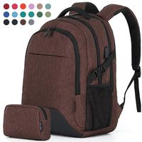 Keytang Laptop Backpack, Water Resistant School Backpack With USB Charging Port