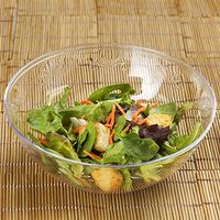 Clear Round 32Oz Disposable Salad Bowl - Chambury Plastics