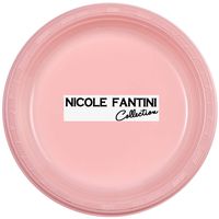 Disposable Plastic Dinner Plates 10" Solid Color Elegant Heavy Duty Party, Wedding Bridal Shower, Birthday Party, Holidays, Barbecue, Picnics, Decoration Supplies, All Occasions Pack of 10 (Pink)