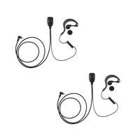 2 Pack Maxtop AEH1003-M12 G-Sharp Earhanger Earphone for Motorola SL1K SL1M SL7550 SL7580 SL7590 SL300 SL500