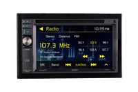 JENSEN CDR362 Double DIN Car Stereo Receiver with 6.2-inch LED Backlit LCD Multimedia Touch Screen Built-In Bluetooth/CD & DVD Player/MP3/SiriusXM-Ready/USB