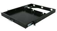 Raising Electronic 1U Rack Mount Sliding Keyboard Tray Cantilever for Server Data Network Rack