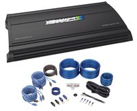 AUTOTEK MM4020.4 Mean Machine 4000 Watt 4-Channel Car Stereo Amplifier+Amp Kit