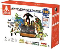 Atari Flashback X Deluxe Retro Console 120 Built-in Games - 2 Wired Controllers - HD HDMI - Plug n Play