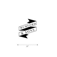 (TK-252) Mumford & Sons - Waterproof Vinyl Sticker for Laptops Tablets Cars Motocycles Bicycle Skateboard Luggage Or Any Flat Surface (3")