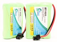 2 Pack - Replacement for RadioShack 43-138 Battery - Compatible with RadioShack Cordless Phone Battery (700mAh 3.6V NI-MH)