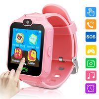 Fantasy Kids smartwatch Game Watches Touch Screen Camera Video Recorder Watch for Boys Girls Children Gifts (Phone Watch Pink)
