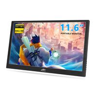 Kenowa 11.6" Portable HDMI Monitor IPS Screen 1920X1080 with 2 Mini HDMI Output USB (5v) Power Compatible with Windows 7 8 10 OS PS3 PS4 Raspberry Pi B + Xbox 360 MAC etc