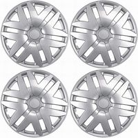 16 inch Hubcaps Best for 2004-2010 Toyota Sienna - (Set of 4) Wheel Covers 16in Hub Caps Silver Rim Cover - Car Accessories for 16 inch Wheels - Snap On Hubcap, Auto Tire Replacement Exterior Cap)