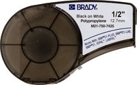 Brady M21-500-7425 Polypropylene BMP21 Mobile Printer,  Id Pal & Labpal Label Printer Labels , White (2,000 Labels per Roll, 1 Roll Per Package)