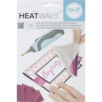 We R Memory Keepers 0633356626602 Heatwave Power Tool-Pink-Foil (30 Piece), 4 x 6