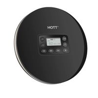 Rechargeable Portable CD Player, CD Player with Bluetooth, Personal Compact Disc Player with LCD Display,Headphones and USB Charging Cable Compact Walkman with Anti-Scratch Skip Protection