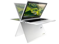 Newest Acer R11 11.6" Convertible 2-in-1 HD IPS Touchscreen Chromebook - Intel Quad-Core Celeron N3150 1.6GHz, 4GB RAM, 32GB SSD, 802.11AC, Bluetooth, HD Webcam, HDMI, USB 3.0, 10-Hour Battery