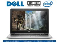 2018 Flagship Dell Inspiron Laptop, FHD IPS 15.6" Touchscreen, Intel Quad-Core i5-8250U (Beat i7-7500U), 16GB DDR4, 1TB HDD, DVDRW, Backlit Keyboard, WIFI, Bluetooth, Webcam, Windows 10