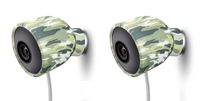 Colorful Silicone Skins for Nest Cam Outdoor Security Camera - Protect and Camouflage Your Nest Cam Outdoor with These UV Light- and Weather Resistant Silicone Skins (2 Pack, Camouflage)