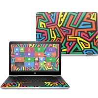 Mightyskins Skin Compatible with Hp Pavilion X360 14" (2017) - Hyper | Protective, Durable, and Unique Vinyl Decal Wrap Cover | Easy to Apply, Remove, and Change Styles | Made in The USA