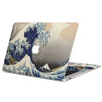 igsticker Ultra Thin Premium Protective Body Stickers Skins Universal Decal Cover for MacBook air 2008-2017(Model A1369/A1466) 003250 Japanese Style　Japanese Pattern　sea