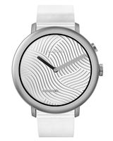 Booland Minimalist Smart Watch Hybrid Smartwatch Fitness Tracker for Men & Women - White