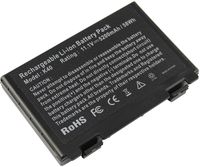 A32-F82 Laptop Battery for Asus K50 K50IJ K50IN F82 K50I X5D K60IJ K50IJ K50I K60I X8D Fits P/N A32-F52 L0690L6 L0A2016(11.1V 6600mAh)