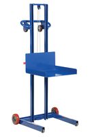 Vestil LLPW-500-FW Low Profile Lite Load Lift with Hand Winch, Steel, 29-13/16" Length, 30-1/2" Width, 66" Height, 500 lbs Capacity