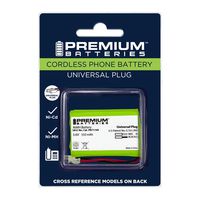 Premium Batteries Universal Cordless Phone Battery AAA3 BT-446, 89-1323-00-00, BATT-9600 and 100s More