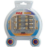 PYLE PLDFU4 Waterproof Quad 40 Amp Fuse Holder