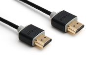 Apollo AV 2.0M Slim HDMI Cable - v1.4 High Speed with Ethernet HDMI - OFC conductors - Gold Plated Moulded Connector