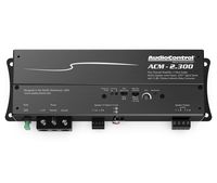 AudioControl ACM Series ACM-2.300 Compact 2-Channel Car Amplifier 75 watts RMS x 2 at 4 ohms 300 watts RMS x 1 bridged at 4 ohms