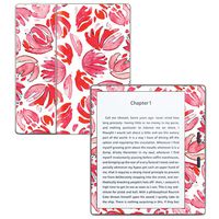 MightySkins Skin Compatible with Amazon Kindle Oasis 7" (9th Gen) - Red Petals | Protective, Durable, and Unique Vinyl Decal wrap Cover | Easy to Apply, Remove, and Change Styles | Made in The USA