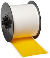 Brady 113192 MiniMark 100' Length x 3" Width, B-595 Vinyl, Yellow Indoor/Outdoor Industrial Label Printer Super Tough Tape