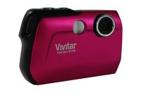 Ultra Compact Digital Camera Vivitar Vivicam 5119 5.1 Megapixel - Pink (5.1MP, 4x Zoom, 1.8" Screen, Anti-Shake)
