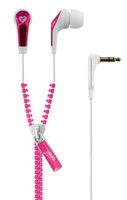 Little Mix Slick Zip Headphones PINK/WHITE colour