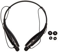Chargeworx CX9014BK Wireless Bluetooth Earphone Headset Black