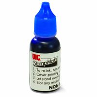 OfficemateOIC Stamper Refill Ink, Blue, 0.25-Ounces (77043)