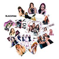 Blackpink Sticker Luggage Case Skateboard Guitar Laptop Cell Phone Travel Door Car Bike Bicycle Stickers