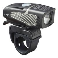 NiteRider Lumina Micro 750 USB Rechargeable MTB Road Commuter LED Bike Light Lumens Water Resistant Bicycle Headlight, LED Front Light Easy to Install Cycling Safety