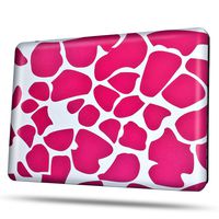TNP MacBook Air 13 Case [Giraffe Rose Pattern] - Soft-Touch Plastic Matte Hard Shell Protective Case Cover Skin for Apple MacBook Air 13 Inch A1466 A1369