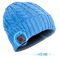 Bluetooth Beanie Hat Headphones Headset, Wireless 4.1 Connection Siri Voice Control Built-in HD Stereo Speakers & Microphone, Knit Cap for Running, Outdoor Sports, Women Men