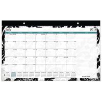 AT-A-GLANCE 2018-2019 Academic Year Desk Pad Calendar, Compact, 17-3/4 x 10-7/8, Madrid (SK93-705A-A8)