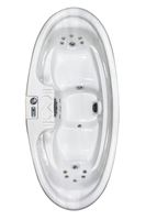 QCA Spas Model 0H SM Sirius 2-Person Oval Spa with 16 Stainless Steel Jets and 1 kW Heater