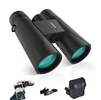 Latest 10x42 Compact HD Binoculars for Adults, Portable and Waterproof Fogproof Binoculars with Clear Weak Light Night Vision for Bird Watching, Hunting, Wildlife, Concerts, Sport, Travel