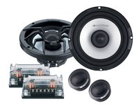 New Pair Soundstream SC-6T Arachnid Series 6-1/2" 320 Watts MAX Per Set (160 Watts Each Side) Component Speaker System Set with Crossovers and Tweeters