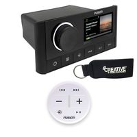 Fusion MS-RA670 Apollo Marine Entertainment System with Wireless Remote - White